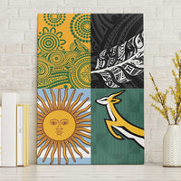 Rugby 2025 Championship Canvas Wall Art Combination of Southern Hemisphere Countries - Polynesian Pride