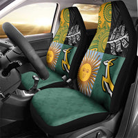 Rugby 2025 Championship Car Seat Cover Combination of Southern Hemisphere Countries - Polynesian Pride