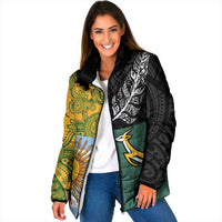 Personalised Rugby 2025 Championship Padded Jacket Combination of Southern Hemisphere Countries - Polynesian Pride