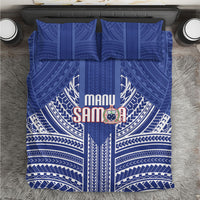 Manu Samoa Rugby 2026 Bedding Set Samoan Pattern