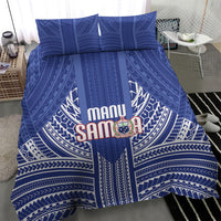 Manu Samoa Rugby 2026 Bedding Set Samoan Pattern