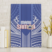 Manu Samoa Rugby 2026 Canvas Wall Art Samoan Pattern
