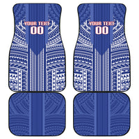 Custom Manu Samoa Rugby 2026 Car Mats Samoan Pattern