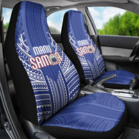 Manu Samoa Rugby 2026 Car Seat Cover Samoan Pattern