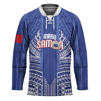 Custom Manu Samoa Rugby 2026 Hockey Jersey Samoan Pattern