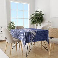 Manu Samoa Rugby 2026 Tablecloth Samoan Pattern
