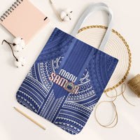 Manu Samoa Rugby 2026 Tote Bag Samoan Pattern