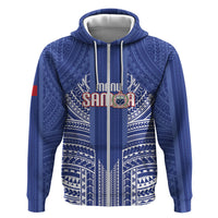 Custom Manu Samoa Rugby 2026 Zip Hoodie Samoan Pattern