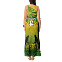 Custom Papua New Guinea Rugby Tank Maxi Dress Enga Mioks PNG Polynesian Pattern LT14 - Polynesian Pride