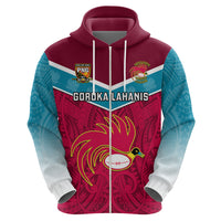 Papua New Guinea Rugby Hoodie Goroka Lahanis PNG Polynesian Pattern LT14 - Polynesian Pride