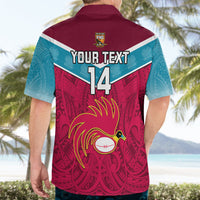Custom Papua New Guinea Rugby Hawaiian Shirt Goroka Lahanis PNG Polynesian Pattern LT14 - Polynesian Pride
