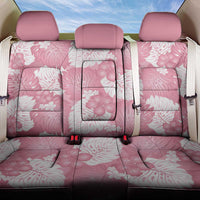 Pink Aloha Hawaii Back Car Seat Cover Monstera Hibiscus Plumeria Seamless Vibes LT14 One Size Pink - Polynesian Pride