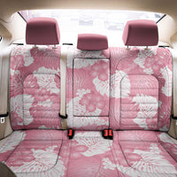 Pink Aloha Hawaii Back Car Seat Cover Monstera Hibiscus Plumeria Seamless Vibes LT14 - Polynesian Pride