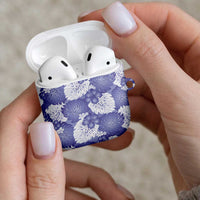 Purple Aloha Hawaii AirPods Case Monstera Hibiscus Plumeria Seamless Vibes LT14 - Polynesian Pride