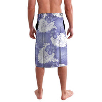 Purple Aloha Hawaii Lavalava Monstera Hibiscus Plumeria Seamless Vibes - Polynesian Pride