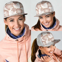 Mocha Mousse Aloha Hawaii Mesh Trucker Cap Monstera Hibiscus Plumeria Seamless Vibes LT14 - Polynesian Pride