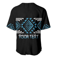 Aotearoa Atua Ranginui Personalised Baseball Jersey Maori Sky Father Taniko Motifs