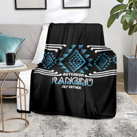 Aotearoa Atua Ranginui Blanket Maori Sky Father Taniko Motifs