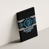 Aotearoa Atua Ranginui Canvas Wall Art Maori Sky Father Taniko Motifs