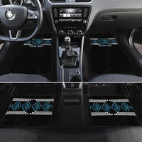 Aotearoa Atua Ranginui Personalised Car Mats Maori Sky Father Taniko Motifs