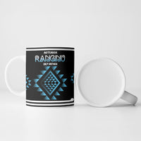Aotearoa Atua Ranginui Personalised Ceramic Mug Maori Sky Father Taniko Motifs