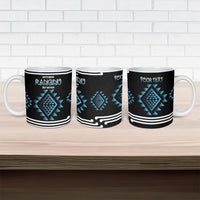 Aotearoa Atua Ranginui Personalised Ceramic Mug Maori Sky Father Taniko Motifs