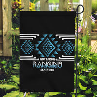 Aotearoa Atua Ranginui Garden Flag Maori Sky Father Taniko Motifs