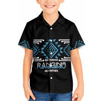 Aotearoa Atua Ranginui Personalised Hawaiian Shirt Maori Sky Father Taniko Motifs