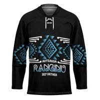 Aotearoa Atua Ranginui Personalised Hockey Jersey Maori Sky Father Taniko Motifs