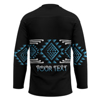 Aotearoa Atua Ranginui Personalised Hockey Jersey Maori Sky Father Taniko Motifs