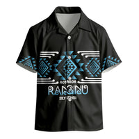 Aotearoa Atua Ranginui Personalised Kid Hawaiian Shirt Maori Sky Father Taniko Motifs