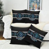 Aotearoa Atua Ranginui Pillow Cover Maori Sky Father Taniko Motifs