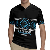 Aotearoa Atua Ranginui Personalised Rugby Jersey Maori Sky Father Taniko Motifs