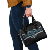 Aotearoa Atua Ranginui Shoulder Handbag Maori Sky Father Taniko Motifs