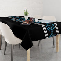 Aotearoa Atua Ranginui Tablecloth Maori Sky Father Taniko Motifs