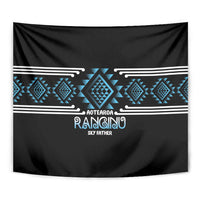 Aotearoa Atua Ranginui Tapestry Maori Sky Father Taniko Motifs