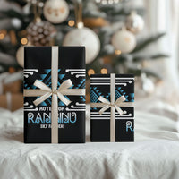 Aotearoa Atua Ranginui Wrapping Paper Maori Sky Father Taniko Motifs
