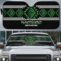 Aotearoa Atua Papatuanuku Auto Sun Shade Maori Earth Mother Taniko Motifs