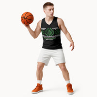 Aotearoa Atua Papatuanuku Personalised Basketball Jersey Maori Earth Mother Taniko Motifs