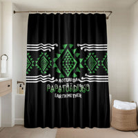 Aotearoa Atua Papatuanuku Bathroom Set Maori Earth Mother Taniko Motifs