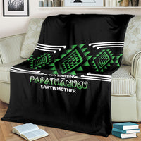 Aotearoa Atua Papatuanuku Blanket Maori Earth Mother Taniko Motifs