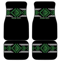 Aotearoa Atua Papatuanuku Personalised Car Mats Maori Earth Mother Taniko Motifs