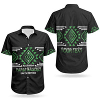 Aotearoa Atua Papatuanuku Personalised Couples Matching Mermaid Dress and Hawaiian Shirt Maori Earth Mother Taniko Motifs