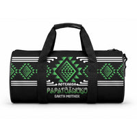 Aotearoa Atua Papatuanuku Duffle Bag Maori Earth Mother Taniko Motifs