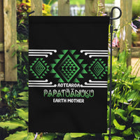 Aotearoa Atua Papatuanuku Garden Flag Maori Earth Mother Taniko Motifs