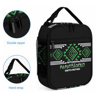 Aotearoa Atua Papatuanuku Lunch Bag Maori Earth Mother Taniko Motifs