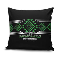 Aotearoa Atua Papatuanuku Pillow Cover Maori Earth Mother Taniko Motifs