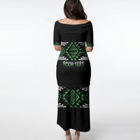 Aotearoa Atua Papatuanuku Personalised Puletasi Maori Earth Mother Taniko Motifs