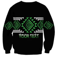 Aotearoa Atua Papatuanuku Personalised Sweatshirt Maori Earth Mother Taniko Motifs