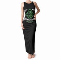 Aotearoa Atua Papatuanuku Personalised Tank Maxi Dress Maori Earth Mother Taniko Motifs
